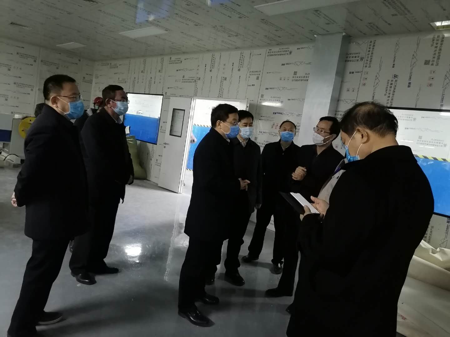 于海田市長到公司調(diào)研復工復產(chǎn)情況